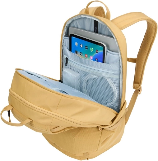 Secure space for a laptop and tablet