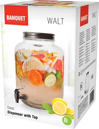 Large 8-liter capacity for any party