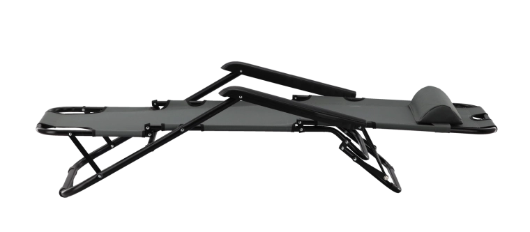 Dépliage à plat comme un lit de camp