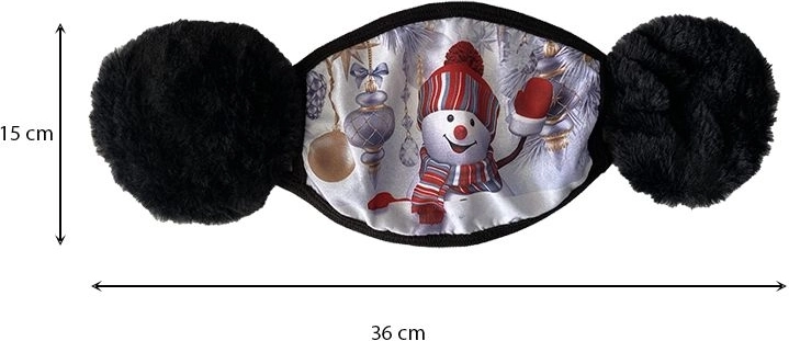 Hřejivé klapky na uši pro zimní komfort