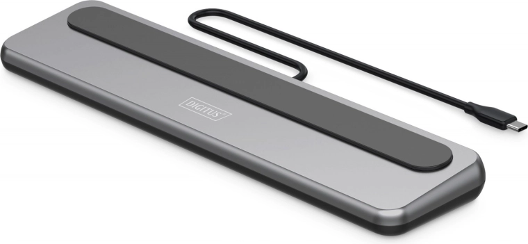 USB‑C Docking Station, 12‑port, 8K/30 Hz with HDR, 3 Monitors MST, HDMI, DisplayPort, USB‑C 3.2 Gen2, Gigabit Ethernet, SD/microSD, PD 100 W