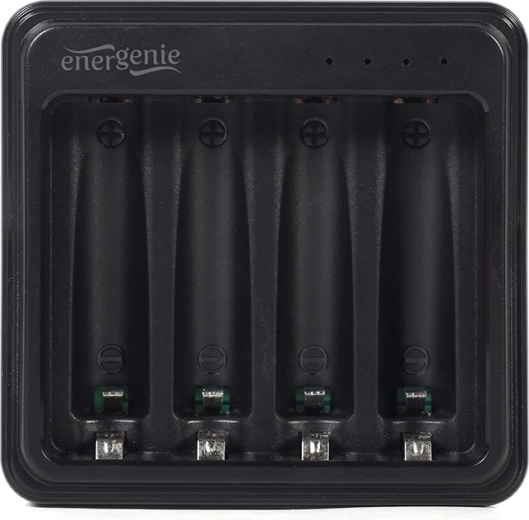 Ricarica fino a 4 batterie contemporaneamente