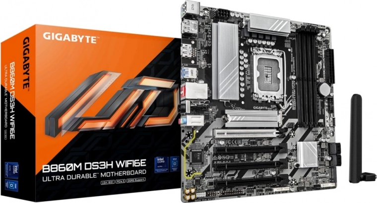 Gigabyte B860M DS3H WIFI 6E – scheda madre microATX per Intel