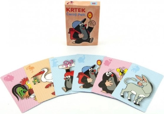 Černý Petr – Talpe carte da gioco per bambini