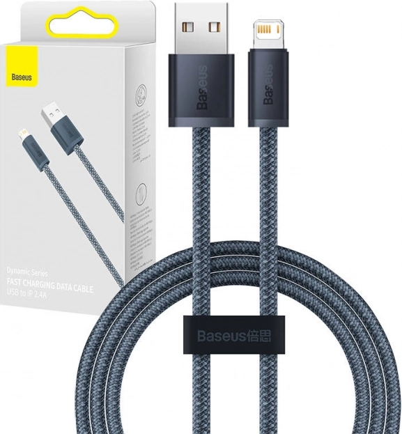 Baseus Dynamic Series USB to Lightning Cable 2.4A 2m Gray