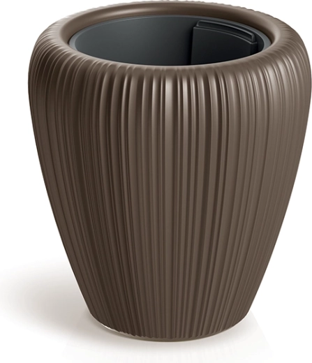 Vaso Orobo 39,5 cm nocciola