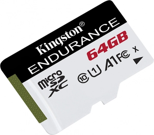 Scheda di memoria microSD 64 GB Kingston Endurance 95/30 MB/s