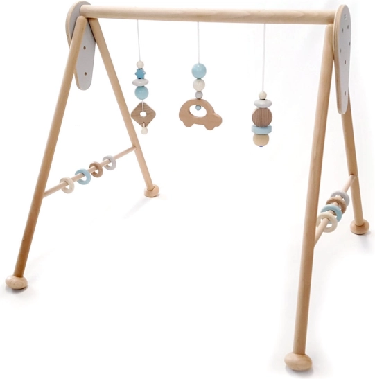 Hess Wooden Activity Gym Car