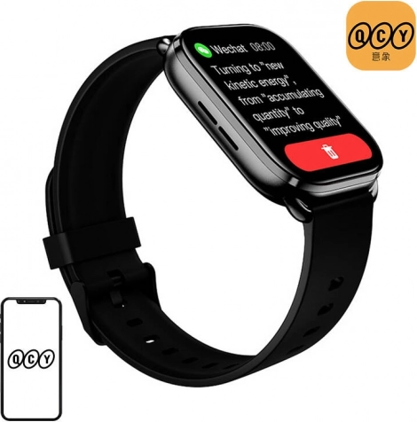 Chytré hodinky QCY Watch GS černé