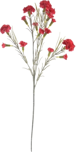 Umjetni crveni karanfil 63 cm