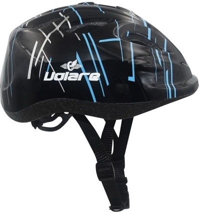 Casco da ciclismo per bambini Volare nero 47–51 cm