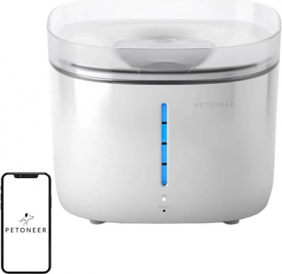 Smart Water Fountain for Pets Petoneer Fresco Ultra