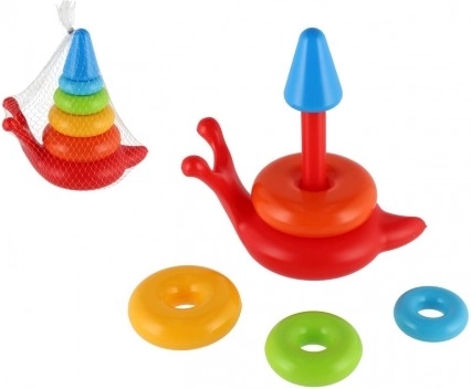 Colorful Stacking Pyramid for Children