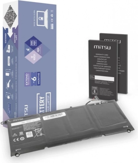 Baterija za Dell XPS 13 9360 5400 mAh 46 Wh