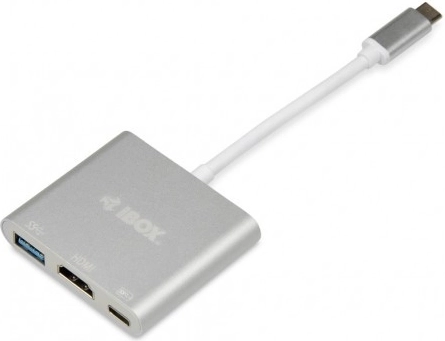 USB‑C-hub met HDMI, USB‑A en USB‑C Power Delivery