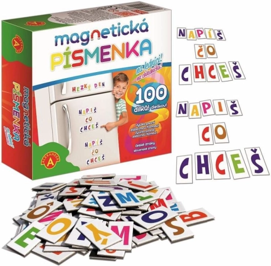 Magnetic letters for fridge 100 pieces