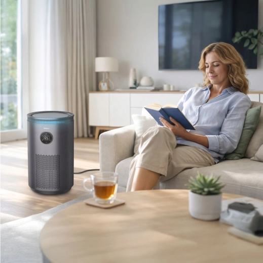 Umidificazione naturale senza nebbia con ATR 360°