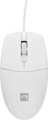 Natec Ruff 2 mouse cablato bianco 1000 DPI