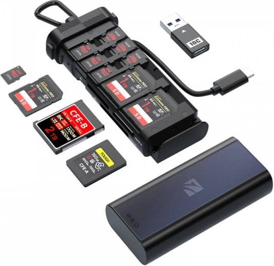 Pro card reader FREEWELL for CFexpress A/B, SD and microSD