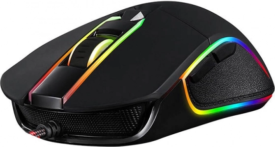 Mouse da gioco cablato Motospeed V30 nero