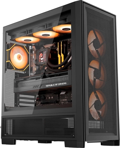 Case per PC DarkFlash AirNova nero con 3 ventole