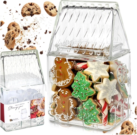 Praktische deksel in de vorm van een dak