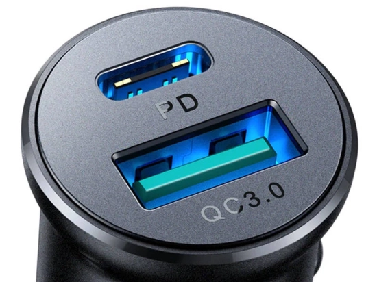 Ricarica rapida PD e QC 3.0 fino a 30 W