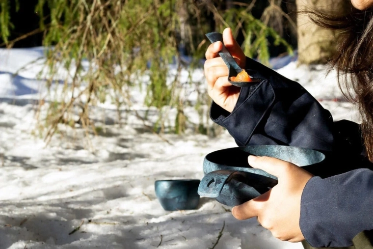 Lightweight gear for camp and snow