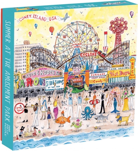 Puzzle Galison Estate al Luna Park 500 pezzi