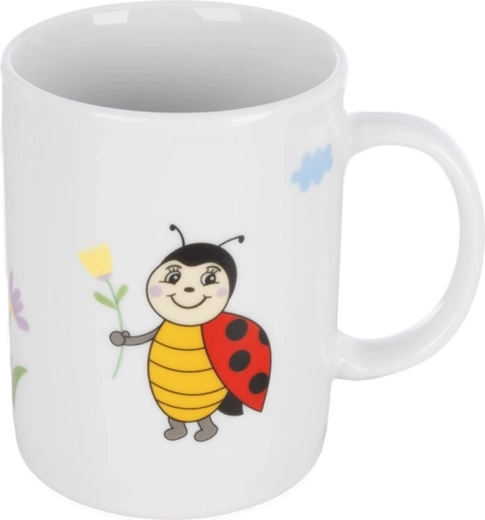 Detský porcelánový hrnček Lienka 225 ml