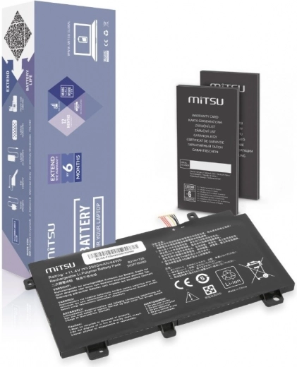 Asus FX504 FX505 FX80G laptop akkumulátor