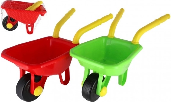 Kids' plastic wheelbarrow for play