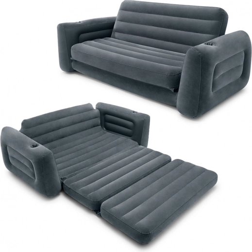 Inflatable Sofa Bed 2-in-1 - Intex Convertible Mattress