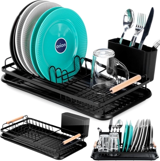 Versatile two-compartment cutlery holder