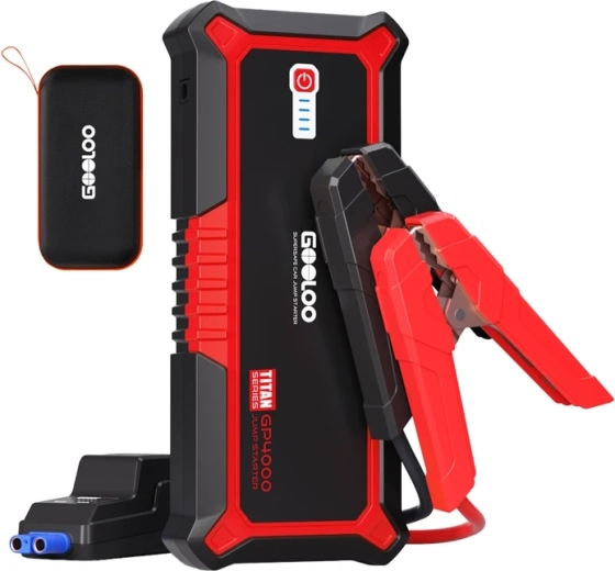 Gooloo GP4000 tragbarer Starthilfe-Booster 74 Wh