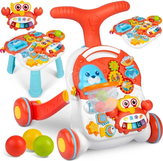 Educational Walker, Table and Blackboard 3 in 1