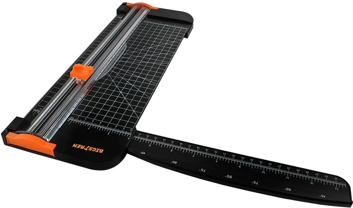 Winkelschnitt mit markiertem Winkelmesser