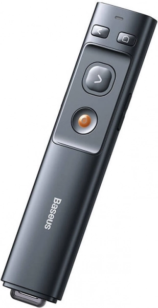 Baseus Orange Dot vezeték nélküli prezentér piros lézerrel – szürke