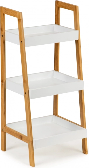 Libreria con 3 ripiani struttura in bambù ModernHome