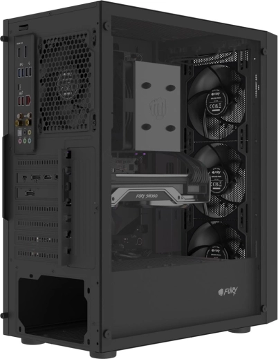 4× ventilatori PWM preinstallati Fury SAI S12
