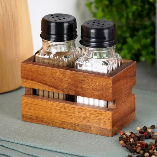 Wytrzymałe ryflowane szkło i metalowe nakrętki