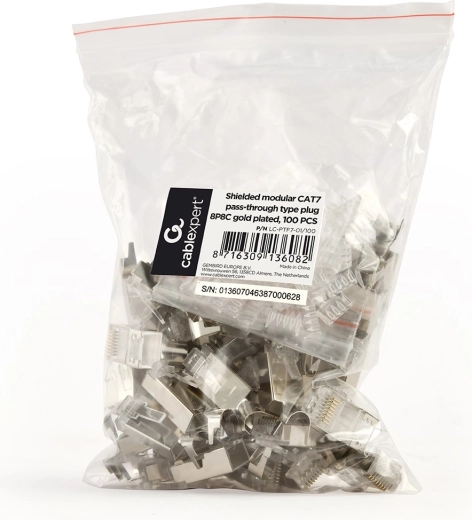 Pass-through design for quick and precise termination