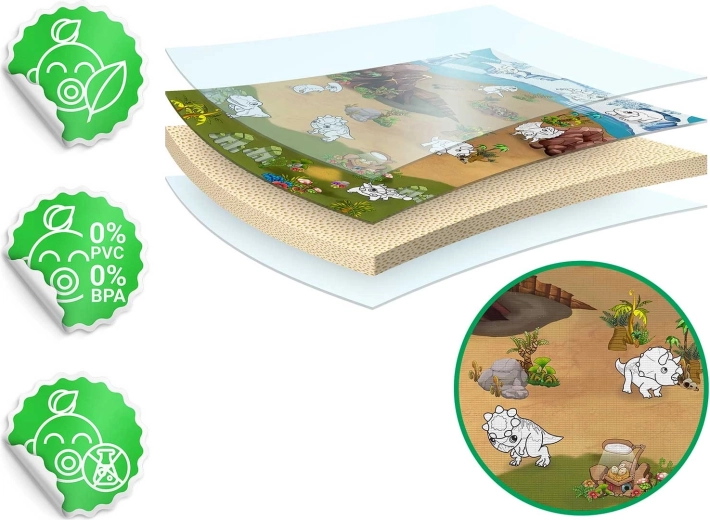 Blød og sikker EVA-skum med termoisolering