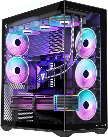 Espace pour E‑ATX et watercooling jusqu’à 420 mm