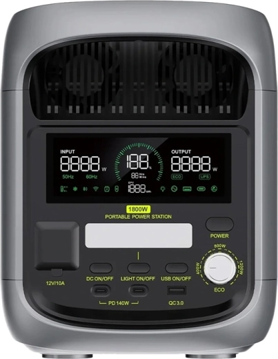 Stærk 1800W effekt med ren sinus