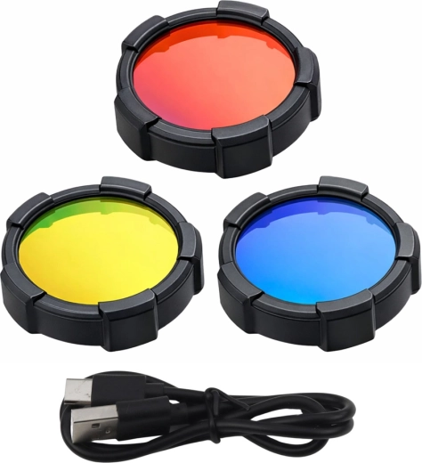 Interchangeable color filters for every situation