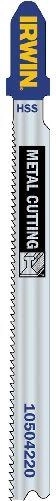 IRWIN lot de lames de scie sauteuse HSS T123X pour métal, 100 mm (5 pcs)
