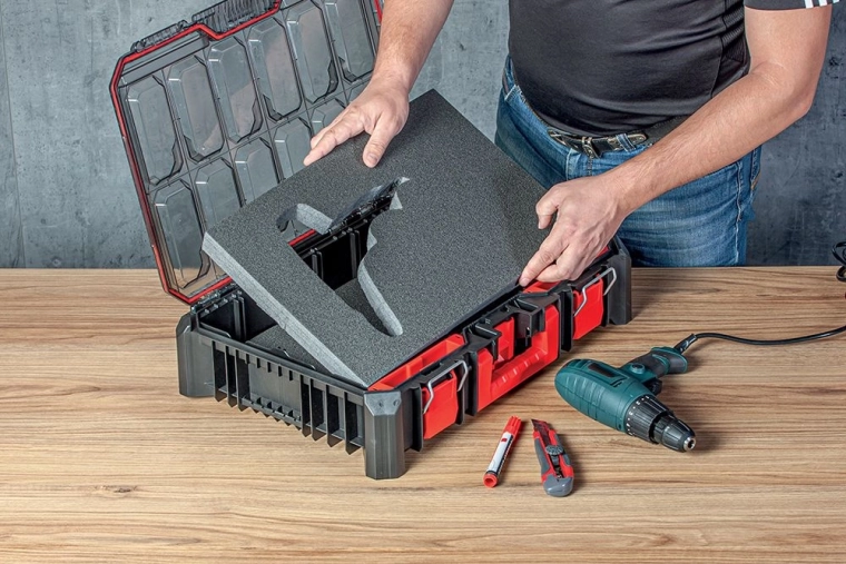 Universel anvendelse i kufferter og organisere