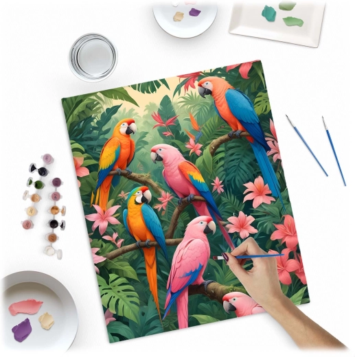 Set completo pronto per dipingere