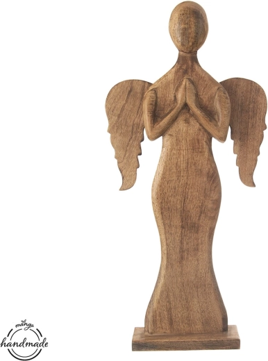 Ange en bois de manguier 76,5 cm